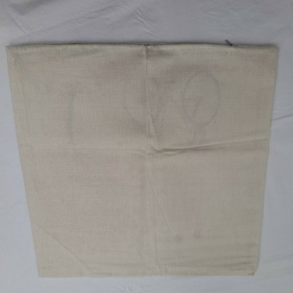 Bicycle Fall Tree Leaves Seasonal Throw Pillow Cover - Picture 4 of 5